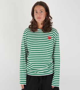 U Striped LS T-shirt Green