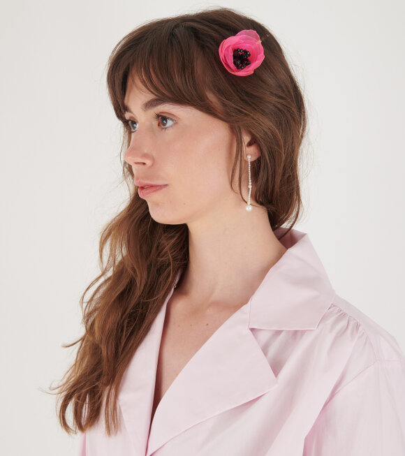 Caro Editions - Poppy Bobby Pin Pink