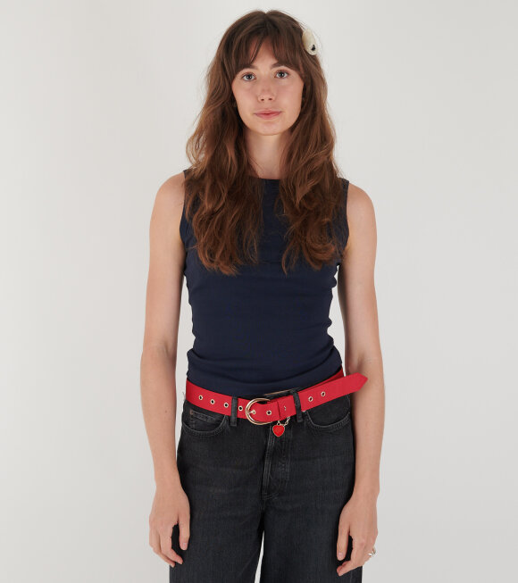 Caro Editions - Snoopy Belt Bright Red