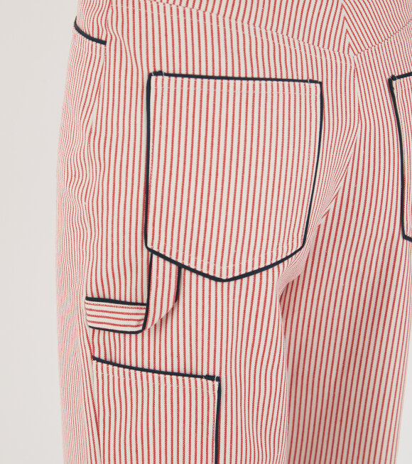 Caro Editions - Emma Pants Red/White Stripe