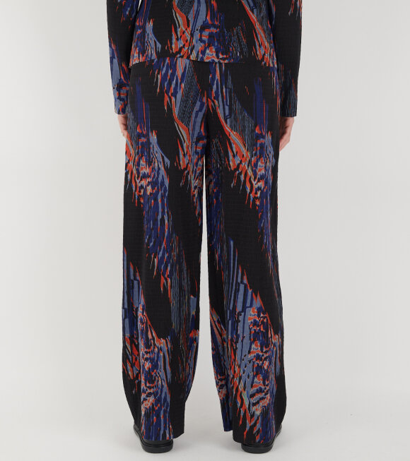 Henrik Vibskov - Silhouette Plisse Pant Blue Shadow Wing