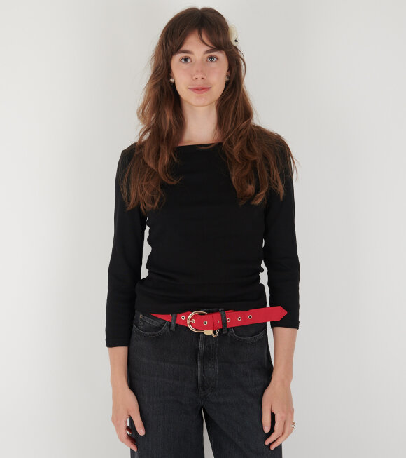 Flore Flore - Steffi Tee Black