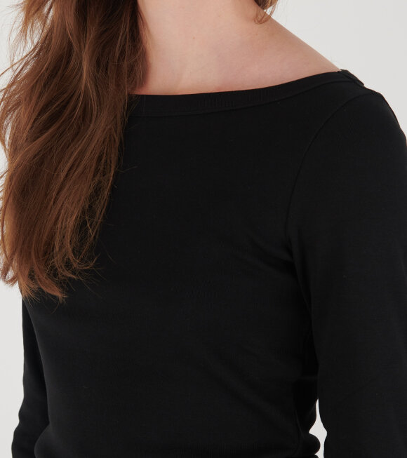 Flore Flore - Steffi Tee Black