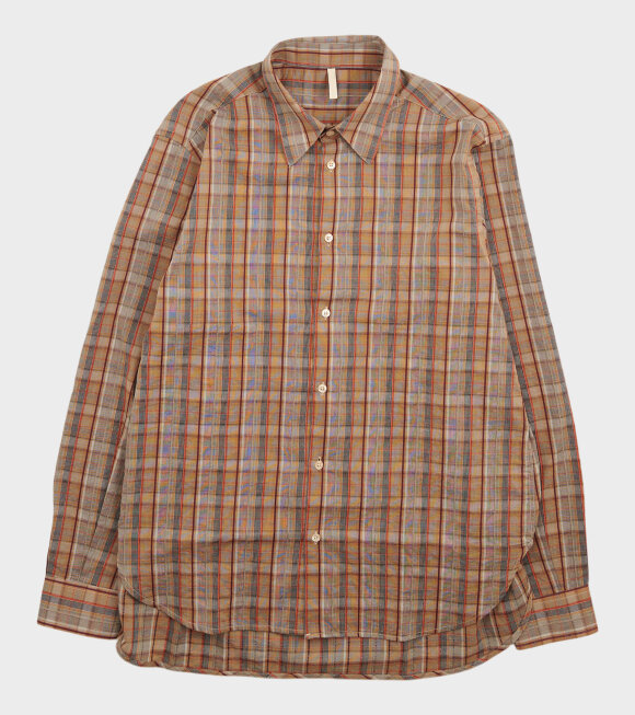 Sunflower - Base Shirt Light Brown Checks