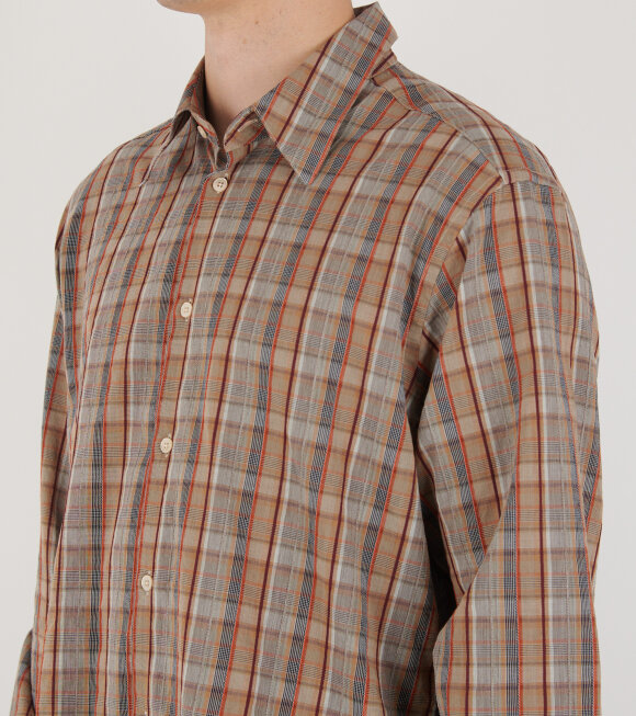 Sunflower - Base Shirt Light Brown Checks