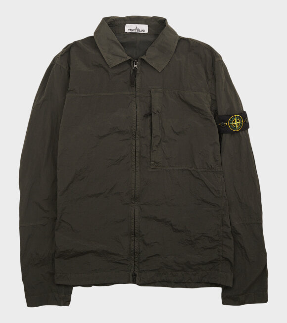 Stone Island - Econyl Nylon Overshirt Dark Grey