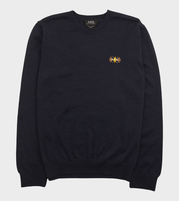 A.P.C - Rory Merino Pullover Navy