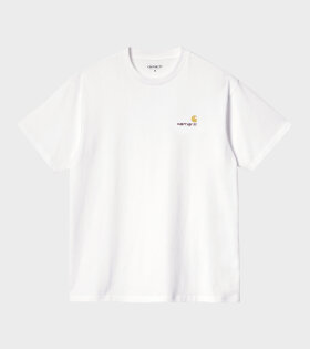 S/S American Script T-shirt White