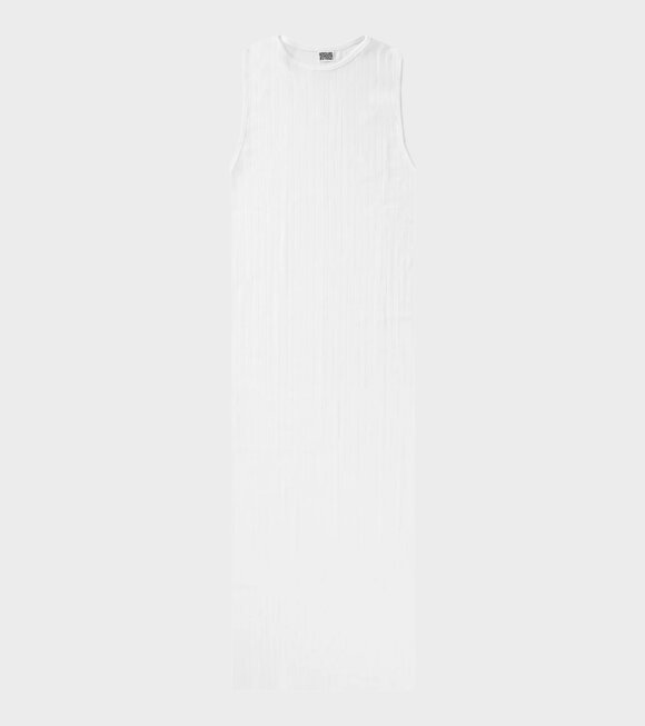 Nørgaard Paa Strøget - 101 Tank Rib Dress White