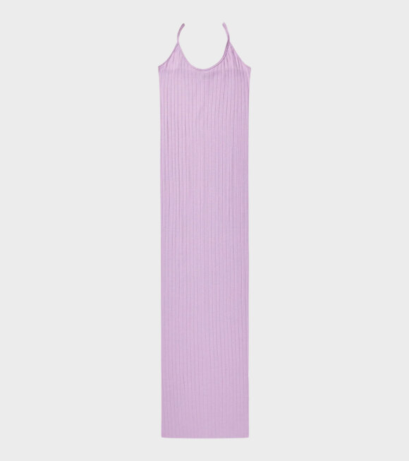 Nørgaard Paa Strøget - 101 Strap Rib Dress Syren