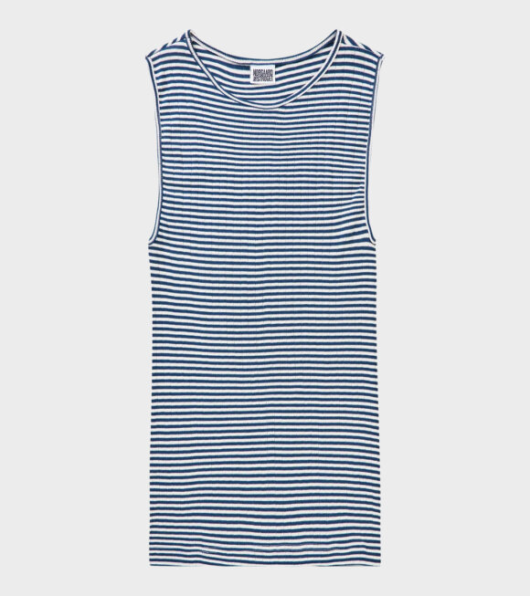 Nørgaard Paa Strøget - 101 Tank Top Marine/Ecru