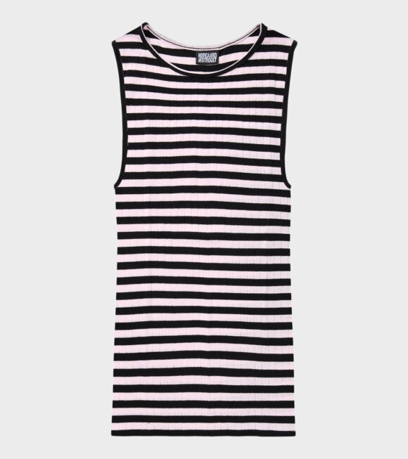 Nørgaard Paa Strøget - 101 Tank Top Black/Rosa