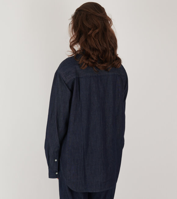 Aiayu - Lynette Shirt Denim Dark Blue Jeans