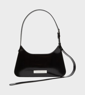 Platt Mini Shoulder Bag Glossy Black