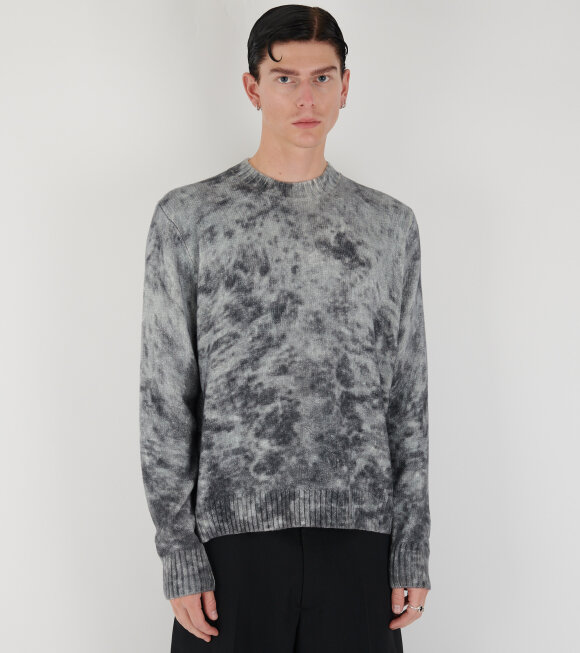 Acne Studios - Jumper Acid Print Black/White