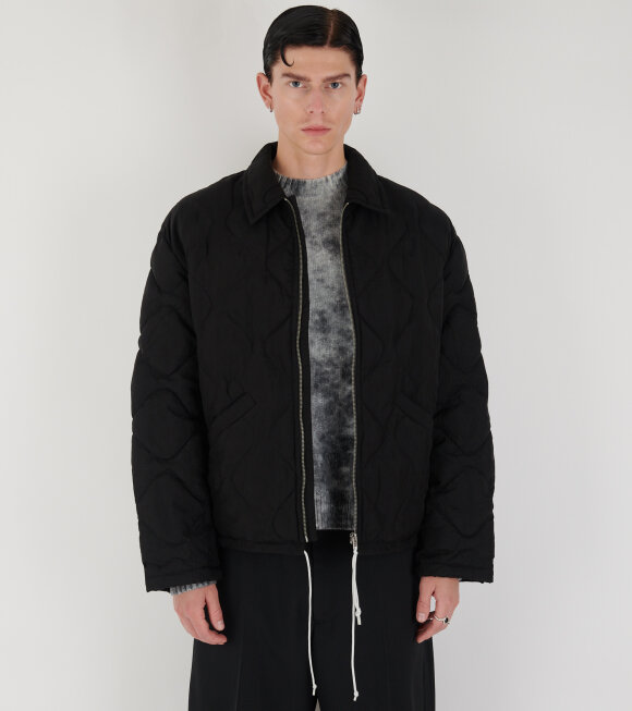 Acne Studios - Padded Quilted Jacket Black