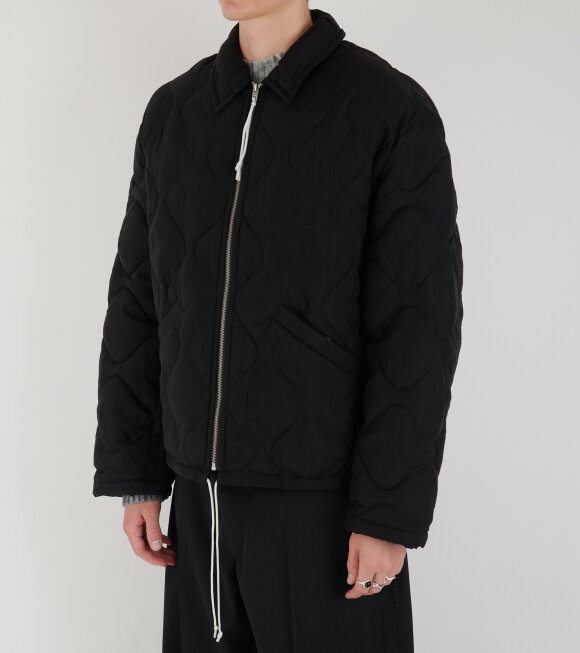 Acne Studios - Padded Quilted Jacket Black