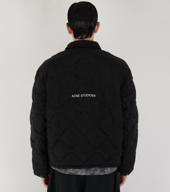 Acne Studios - Padded Quilted Jacket Black