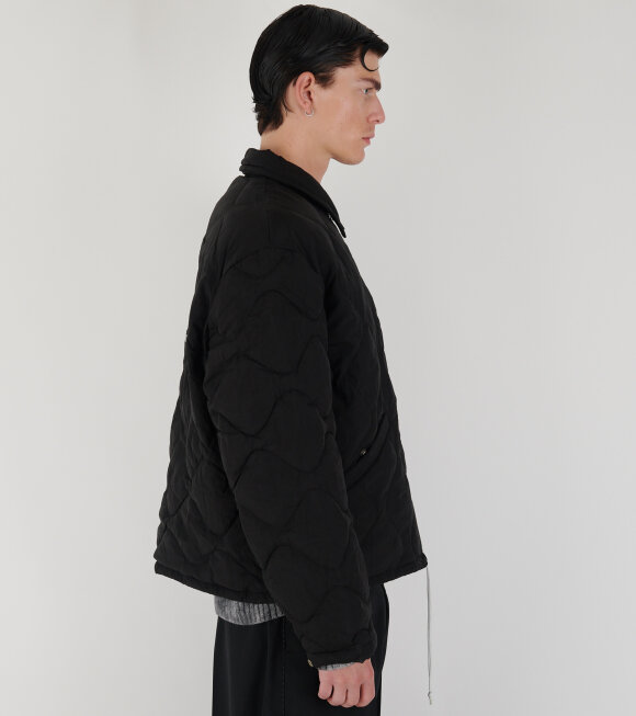 Acne Studios - Padded Quilted Jacket Black