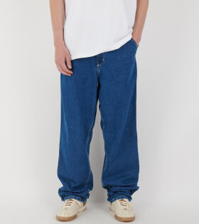 Simple Pant Blue Stone Washed