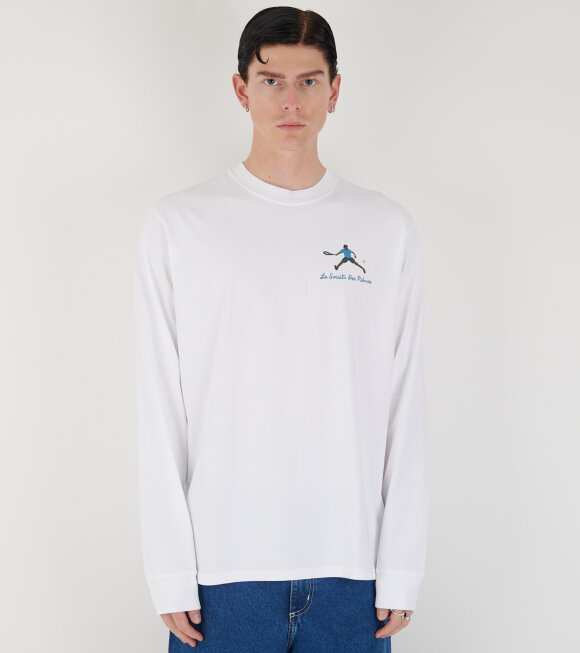 Palmes - Societá L/S T-shirt White