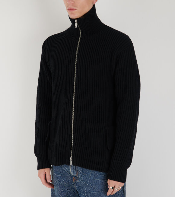 Jil Sander - Chunky Zip Wool Knit