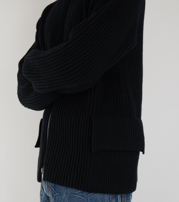 Jil Sander - Chunky Zip Wool Knit