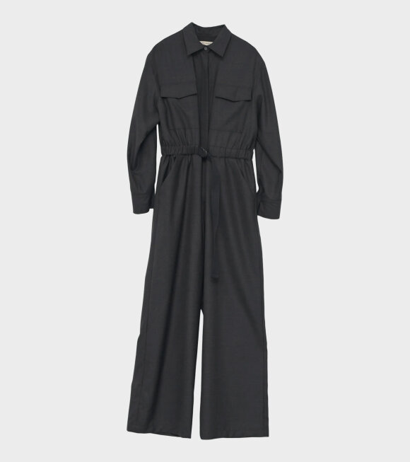 AF Agger - Fine Wool Boilersuit Charcoal