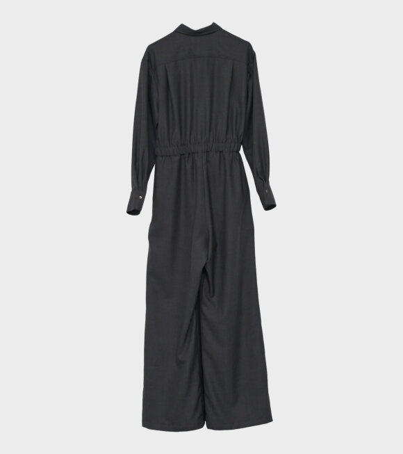 AF Agger - Fine Wool Boilersuit Charcoal