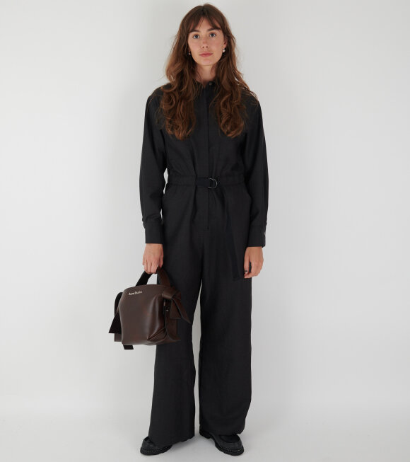 AF Agger - Fine Wool Boilersuit Charcoal