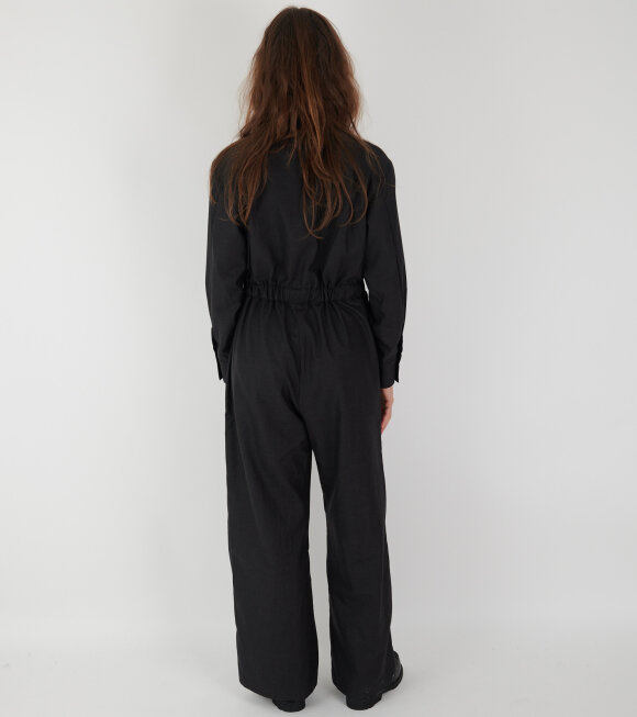 AF Agger - Fine Wool Boilersuit Charcoal