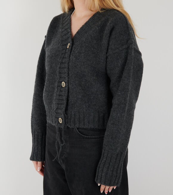 Acne Studios - Knit Cardigan Anthracite Grey