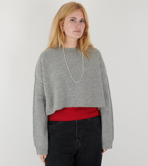 Acne Studios - Jumper Wool Cashmere Light Grey