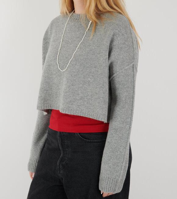 Acne Studios - Jumper Wool Cashmere Light Grey