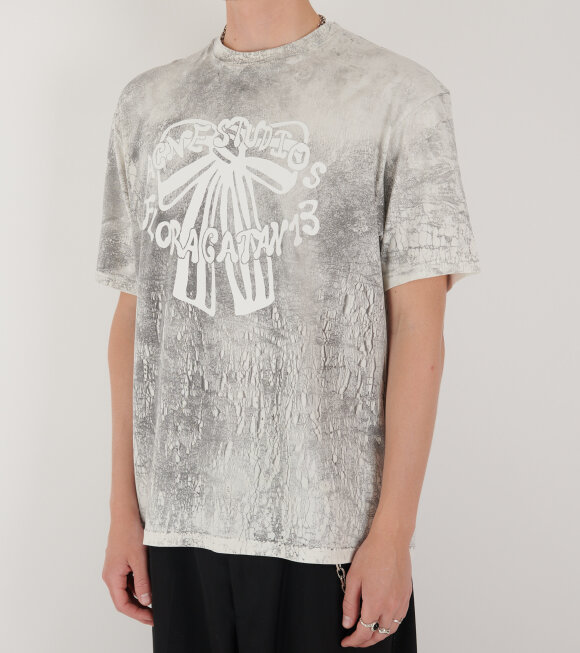 Acne Studios - Plaster Print T-shirt Faded Black