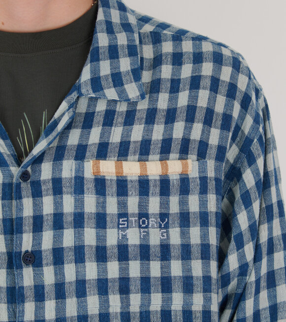 Story mfg. - Greetings Shirt L/S Gingham Picnic