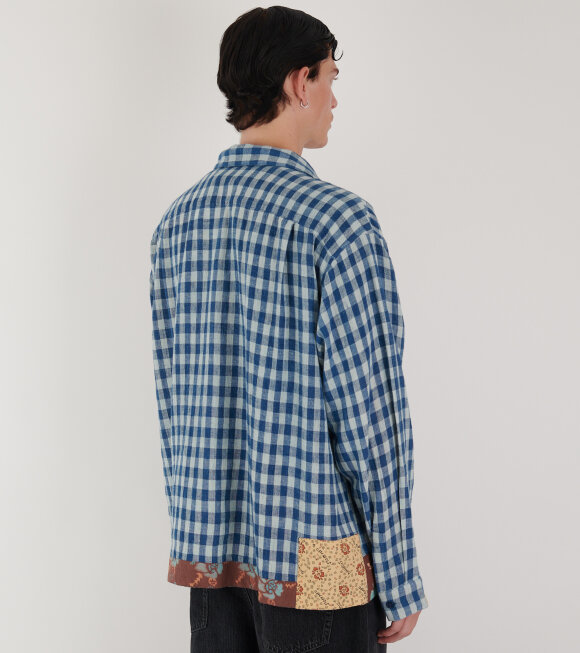 Story mfg. - Greetings Shirt L/S Gingham Picnic