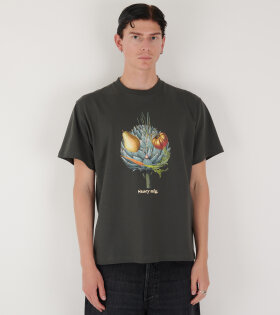 Grateful Tee S/S Charcoal Timothy