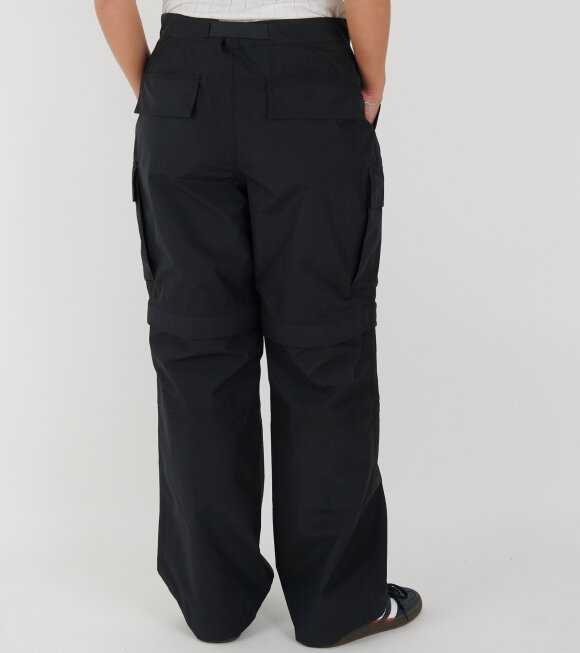 66 North - Kria W Shell Zip Off Pants Black