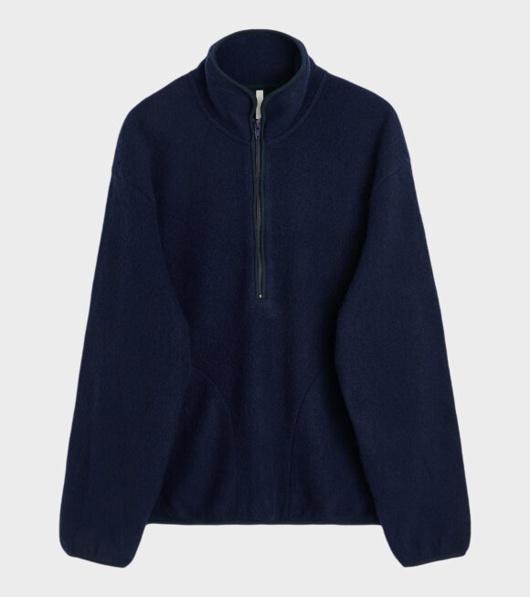 Sunflower - Wool Zip Navy