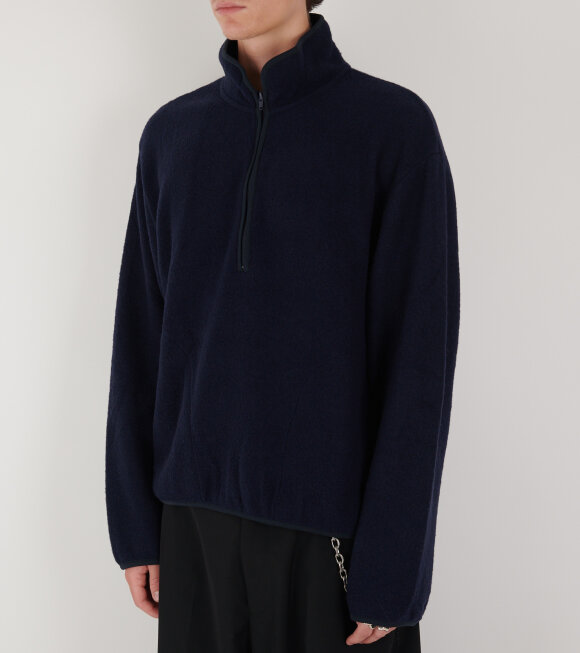 Sunflower - Wool Zip Navy