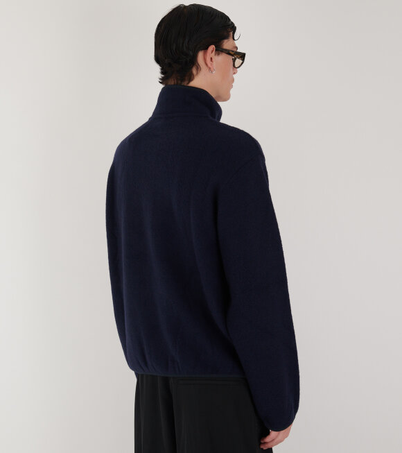 Sunflower - Wool Zip Navy