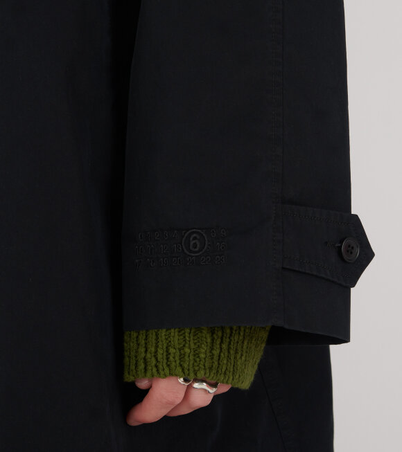 MM6 Maison Margiela - Trenchcoat Black