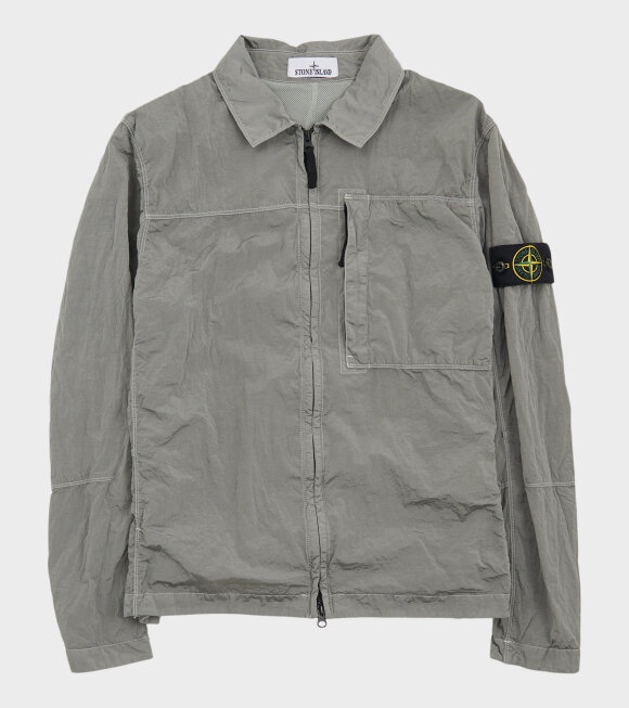 Stone Island - Econyl Nylon Overshirt Grey