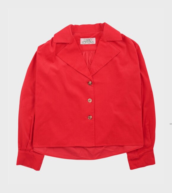 Caro Editions - Bonsai Shirt Bright Red