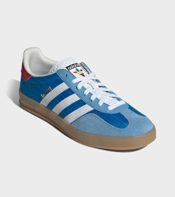 Adidas  - Gazelle Indoor Bright Blue/Cloud White