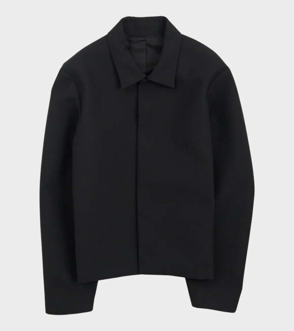 Berner Kühl - Officer Jacket Crepe Wool Black