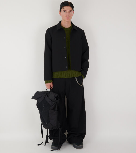 Berner Kühl - Officer Jacket Crepe Wool Black