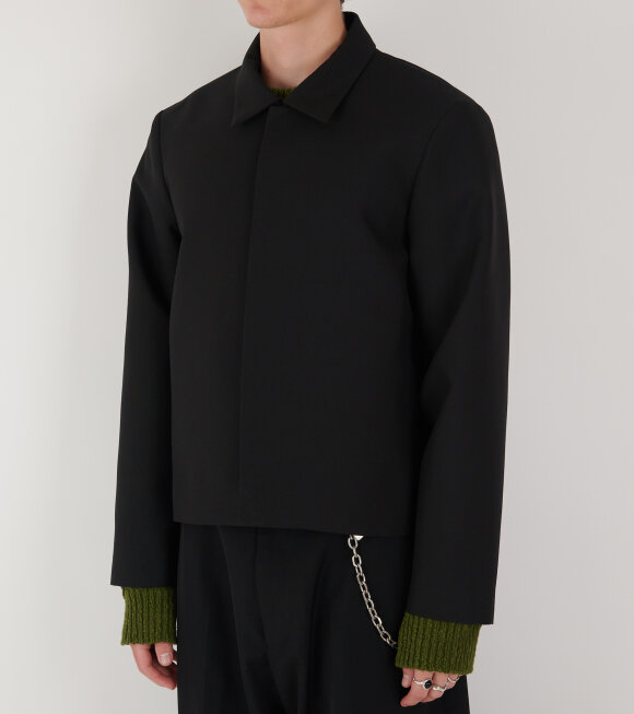 Berner Kühl - Officer Jacket Crepe Wool Black