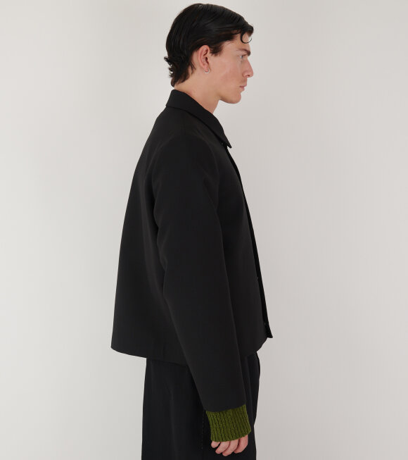 Berner Kühl - Officer Jacket Crepe Wool Black